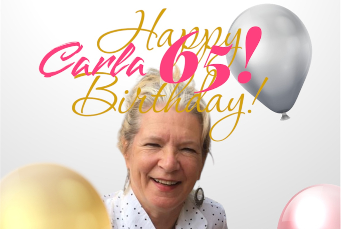 Hoera, Carla 65!